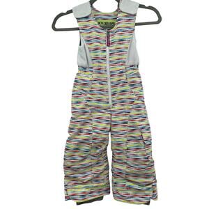 Boulder Gear Kids Sleeveless Zip Hailey Insulated Ski Bib